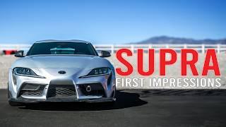 2021 Toyota GR Supra Premium 3.0 Track Impressions at Spring Mountain (Charleston Peak)