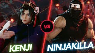 Tekken 8 | NinjaKilla (Law) VS Kenji (Jun) Ranked Match