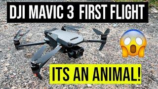 DJI MAVIC 3 FIRST FLIGHT and REVIEW