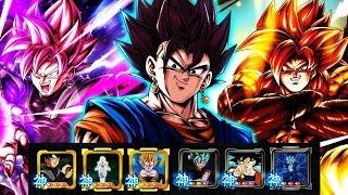 LF TRANSFORMING VEGITO BLUE BEST TEAMS & EQUIPMENTS! - Dragon Ball Legends