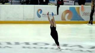 2012 Russian Nationals Ladies SP Practice, Anna Ovcharova