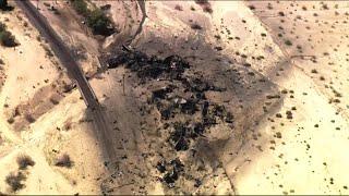 Freight Train Carrying Iron Ore Derails In Mojave Desert