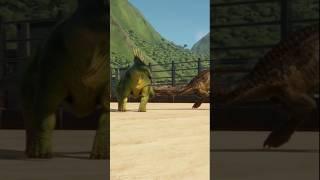 Baryonyx disables Amargasaurus! #jurassicworldevolution2 #jwe2 #jurassicworld