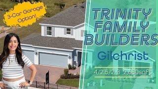 The Gilchrist Floorplan By Trinity Family Builders | Eagletail Landings | Leesburg, FL