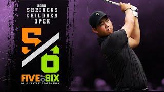 Shriners Children's Open | PGA DFS Preview | Core Plays, Fades, Bets