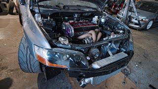 My Mitsubishi Evolution is ALMOST Back! | BIG Turbo Build Continues