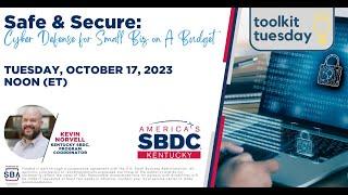 Safe & Secure: Cyber Defense for Small Biz on a Budget