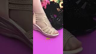 Очень красивые #босоножки Еще и на молнии #женскаяобувь #обзородежды