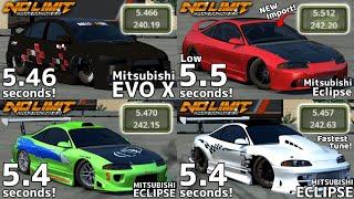 Best Mitsubishi Tunes – No Limit Drag Racing 2.0 Compilation