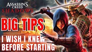 Assassin's Creed Shadows - What I Wish I Knew Before Playing