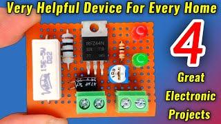 4 helpful Electronic Projects for Beginners