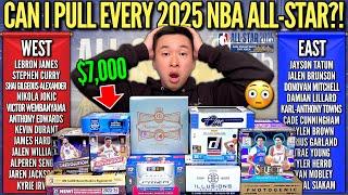 Can I pull a card of EVERY 2025 NBA ALL-STAR from $7,000 BASKETBALL PACKS (CRAZY)?! 