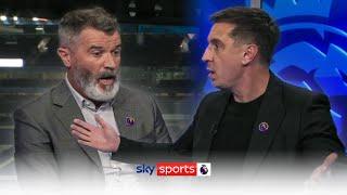 "Let me finish!"  | Keane & Neville CLASH over Cristiano Ronaldo