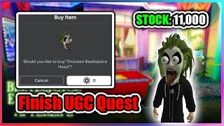 [UGC LIMITED] Escape the Afterlife Script - Finish UGC Quest (Shocked Beetlejuice Head)