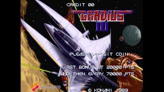 GRADIUS III グラディウスIII   伝説から神話へ 025 Return to The Star エンディング (arcade game music)