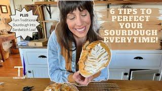 6 Tips to Master Making Sourdough at Home!