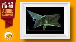 Blend Tool Illustrator Line Art Tutorial | Satori Graphics