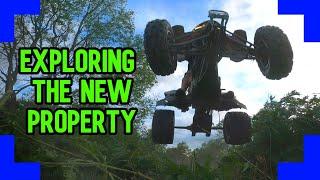 EXPLORING THE NEW PROPERTY AND FULFILLING A CHILDHOOD DREAM | HONDA TRX 450R | POLARIS PREDATOR 500