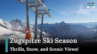 Germany's Highest Mountain Welcomes Skiers for the Season - See the Excitement! | AD1G