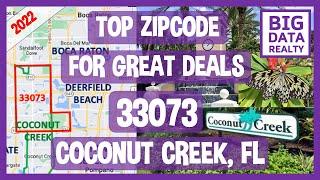 COCONUT CREEK, FL, ZIPCODE 33073 – Top postal codes with highest increase of properties for sale