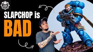 Double #Slapchop an Ultramarine  Miniature Speed Painting