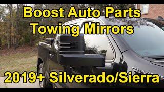 [HOW TO] Install Boost Auto Parts Towing Mirrors for 2019+ Chevy Silverado & GMC Sierra (In-Depth)