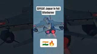 SEPECAT Jaguar: How Afterburners Create Acoustic Harmony in Flight! #IndianAirForce #SEPECATJaguar