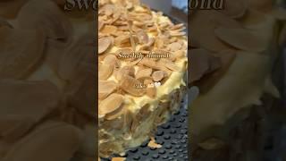 swedish almond cake #baking #shorts check out my channel for the full recipe :) #cake