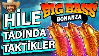 BİG BASS BONANZA SLOT OYUNU NASIL OYNANIR? HİLE TADINDA TAKTİKLE DERS VERDİK VURGUN YAPTIK #slot