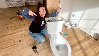 we’re putting in TOILETS!! 