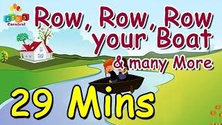 Row Row Your Boat & More || Top 20 Most Popular Nursery Rhymes Collection