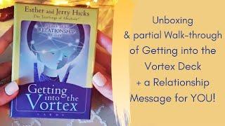 Unboxing Getting into the Vortex+Message for You!