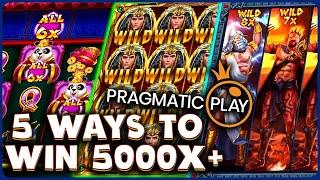 Top 5 Slots to Win MORE THAN 5000x on Pragmatic Play!