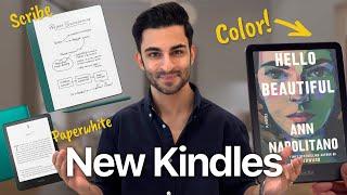 Amazon Kindle w/Color Display Announced!  Colorsoft + New Paperwhite & Scribe! | My Reaction