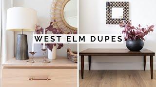 WEST ELM VS THRIFT STORE | DIY WEST ELM INSPIRED DECOR