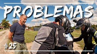 First PROBLEMS, the MOTORCYCLE SWITCHES OFF - AROUND THE WORLD ON A MOTORCYCLE Episode #25