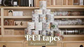 HOW TO use PET tape, storage, where to get them and favorites (beginner friendly)