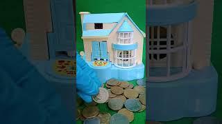 how to make piggy bank coin collector 🪙 poppy coin reserve box (MC -91)#coinbank #shorts #piggy