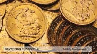 Goldmünze Sovereign Elisabeth II (Großbritannien)