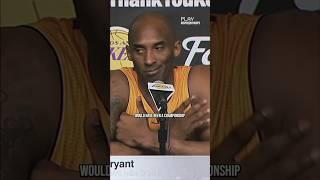 Kobe Bryant After His Final Game 