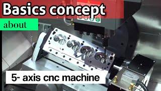 5-axis cnc milling machine basic details || how to run 5th axis || tips for 5-axis operating