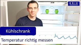 Kühlschrank | SO wird die Temperatur richtig gemessen