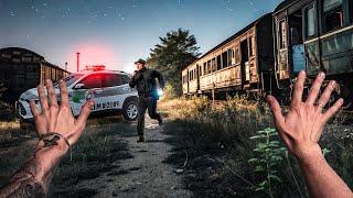 FOMOS AMEAÇADOS A LEVAR UM TIRO NO CEMITÉRIO DE TREM… CHAMEI A POLÍCIA!