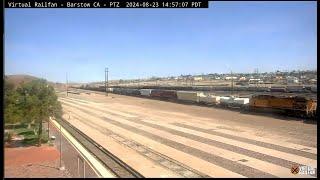 Barstow, California, USA | Virtual Railfan  LIVE !