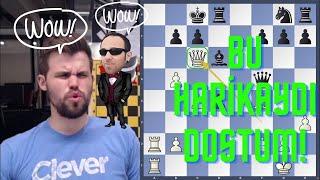 Magnus Carlsen kendi olduğu mata hayran kaldı! (altyazılı)