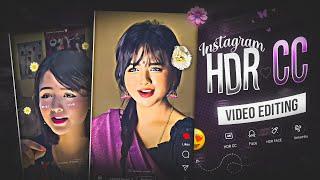 Instagram Trending HDR CC Video Editing | 4K Quality Enhance | Alight Motion Editing