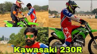 Kawasaki 230R pe INDIA ki pehli Off-road Training | Santosh Biker Academy 