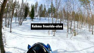 Syvänlumen ajopaikat Suomessa  | Kuhmon Freeride-alue