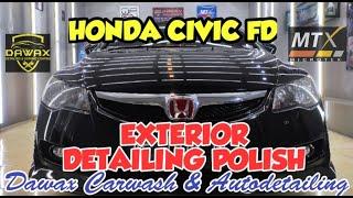 Exterior Detailing Polish Honda Civic FD