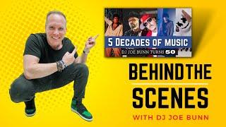 5 Decades of Music - Behind the Scenes with DJ Joe Bunn